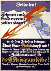 German WW1 fundraising campaign for the 9th War Loan